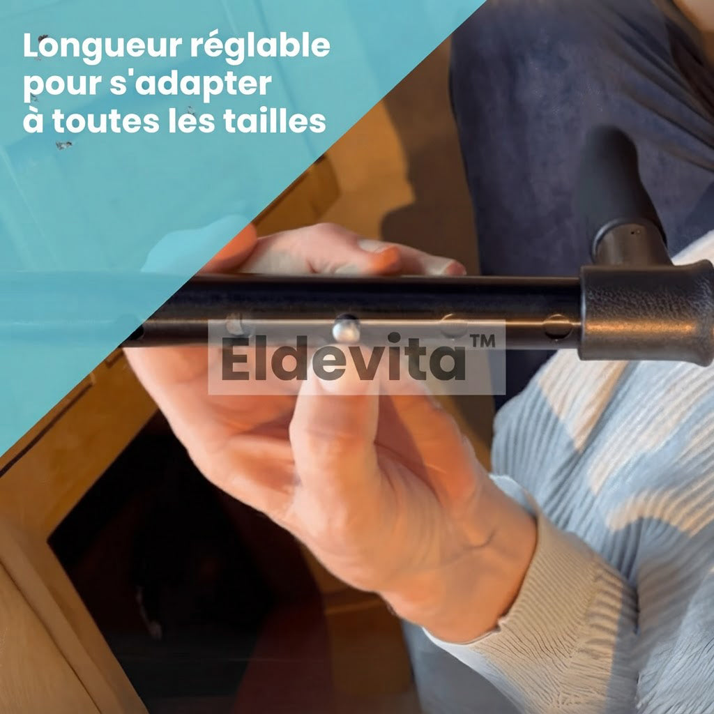 La canne qui vous aide à vous lever