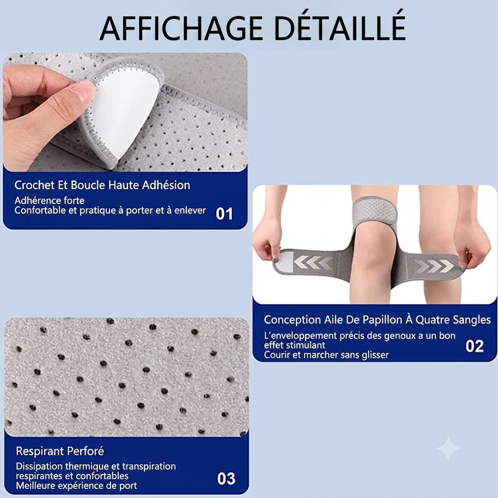 Genouillère à Assistance par Ressorts